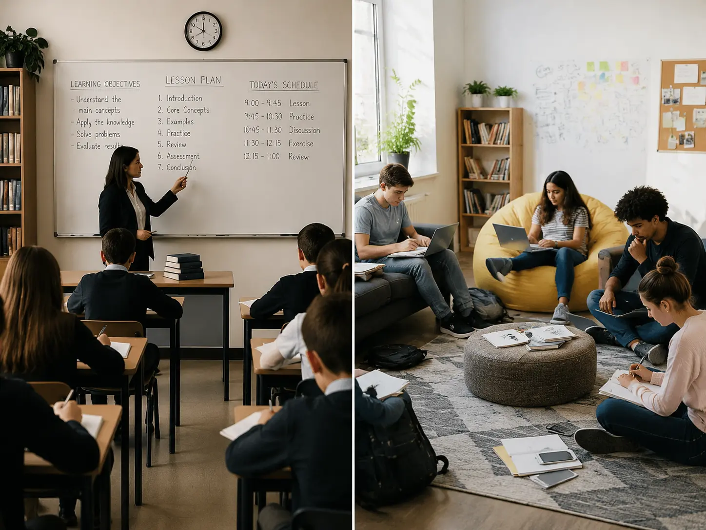 Why Structured Learning Still Outperforms Flexible Education Models